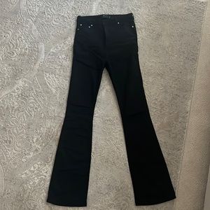 ASOS Long black bootcut jeans